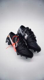 OW Jordan 1 Leather Sewn Football Cleats