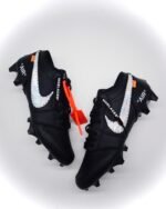 OW Virgil AJ1 Football Cleats (Leather Sewn) - Image 5