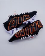 Solar Burst AJ1 Football Cleats  (Leather Sewn) - Image 3