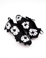 Denim Flowers Football Cleats  - Image 4