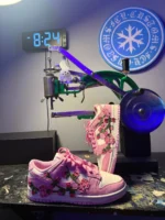 Pink Embroidered Petals - Image 2