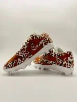 Bape Camo AJ1 Baseball Cleats - Image 2